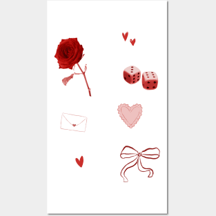 Coquette aesthetic Posters and Art